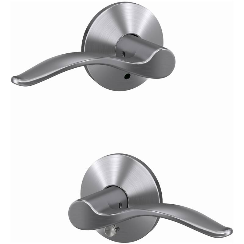 Schlage Custom Pennant Passage or Privacy Door Lever Set with Kinsler