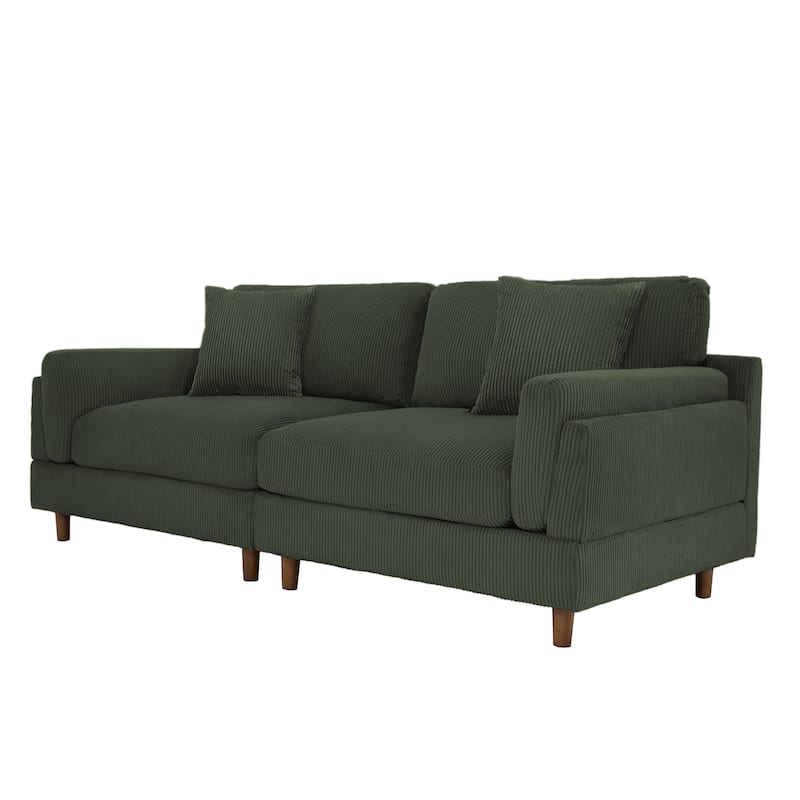 90 inch Deep Seat Sofa Comfy Couch for Living Room
