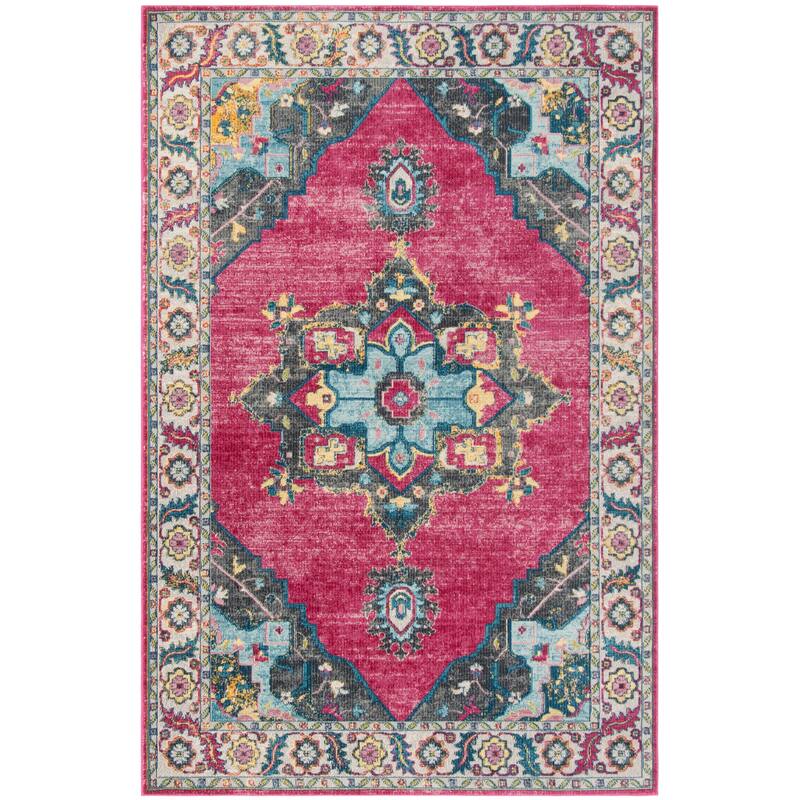 SAFAVIEH Merlot Loree Boho Oriental Rug