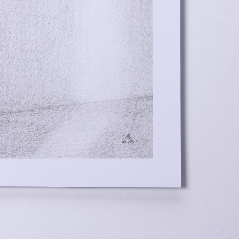 Corridor III Framed Art Print