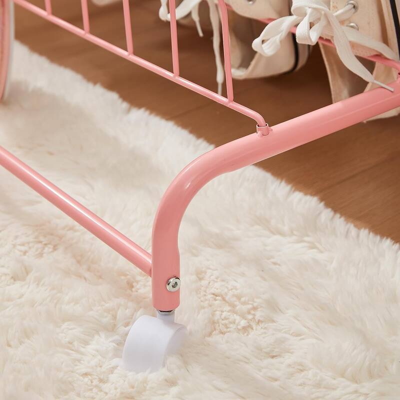 Suprima® Rolling Underbed Shoe Holder with Wheels by DormCo
