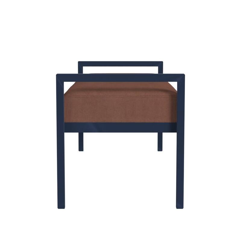 HomePop Modern Metal Bench