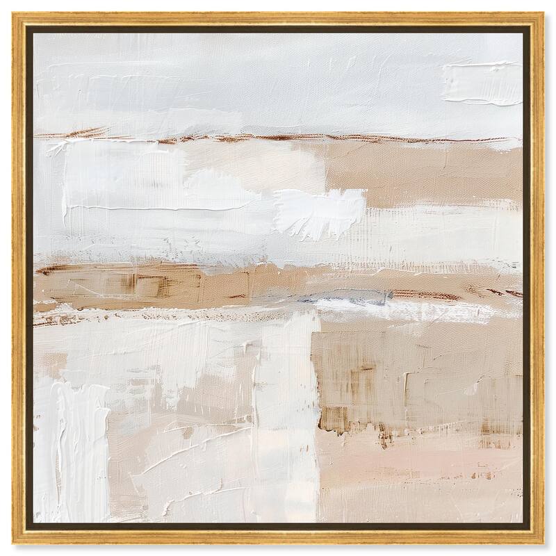 Sediment Planes I Canvas by Art Remedy - 40" x 40" - Gold