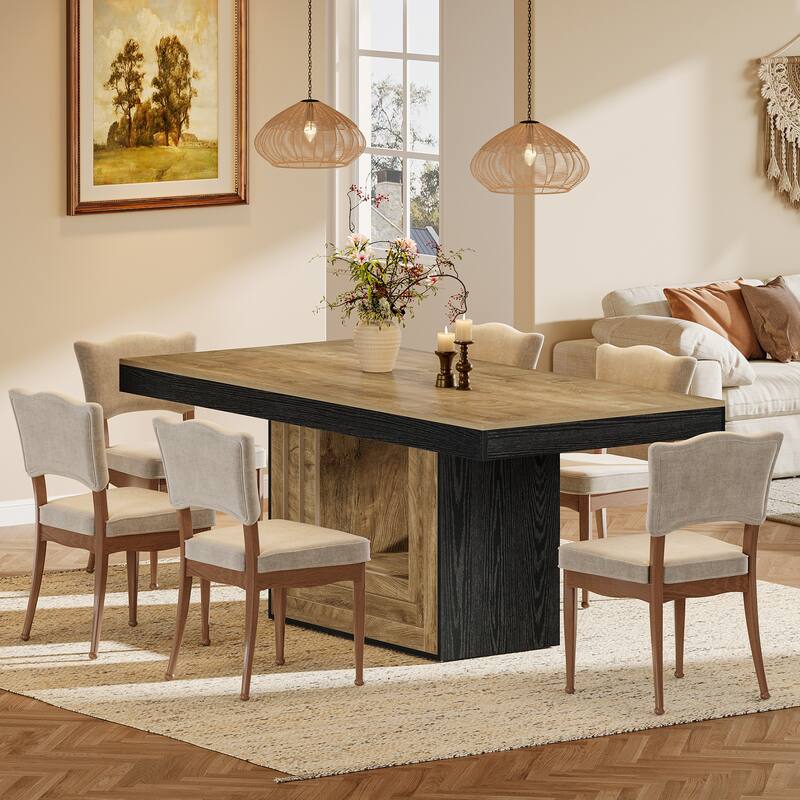 63" Dining Table for 4-6 People