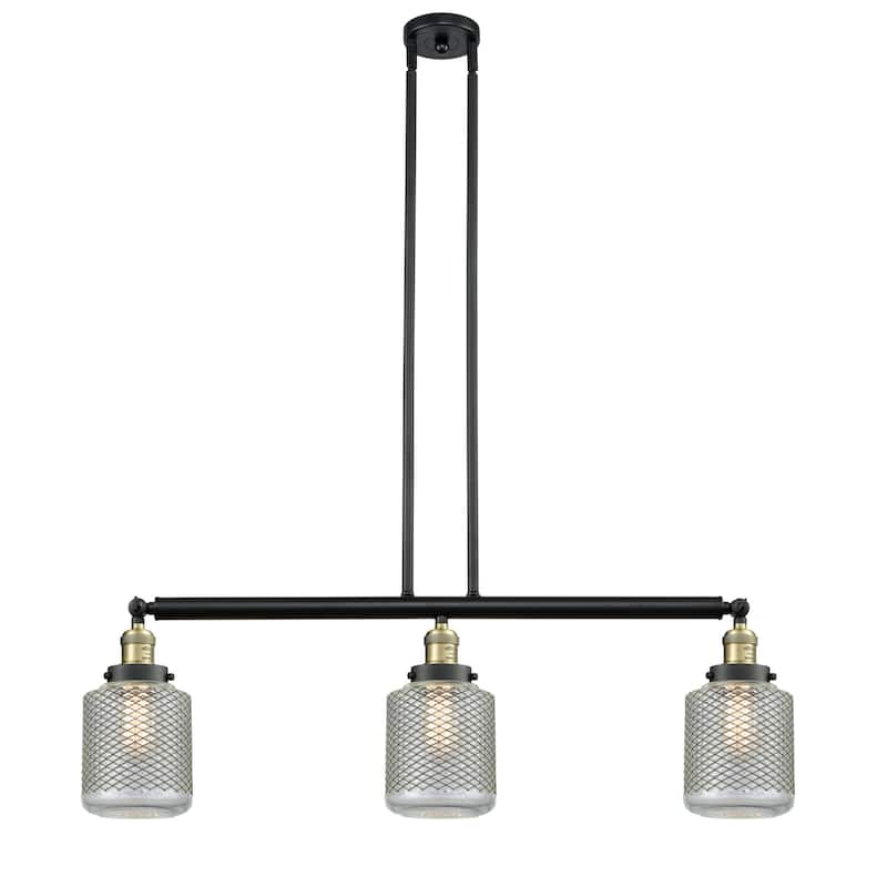 Innovations Lighting Stanton 3 Light 39" Wide Linear Chandelier