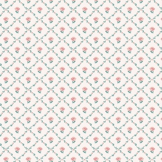 Laura Ashley Kate Coral Pink Wallpaper