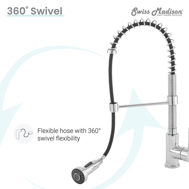Nouvet Single Handle, Pull-Down Kitchen Faucet