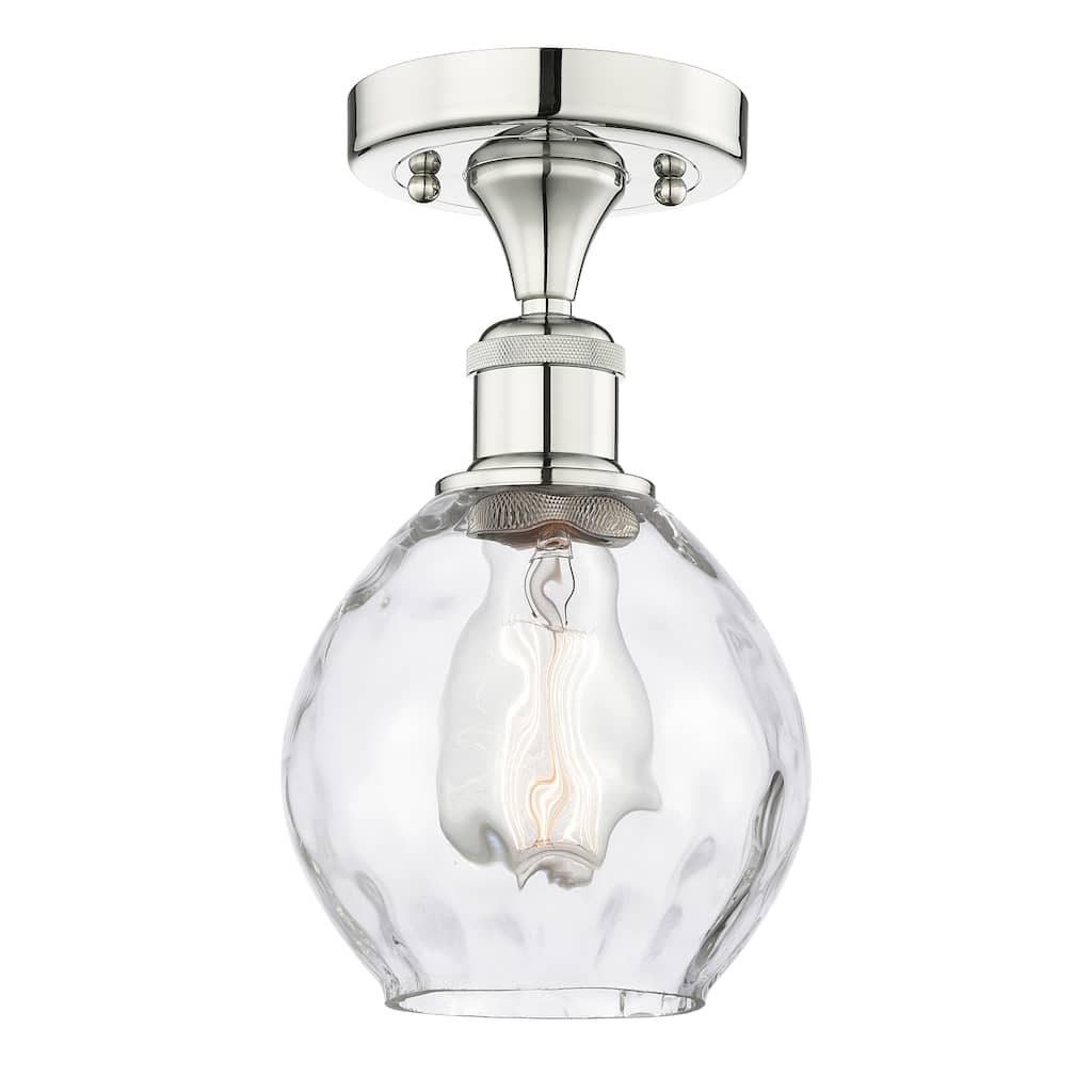 Innovations Lighting Waverly - 1 Light 6" Semi-Flush Mount