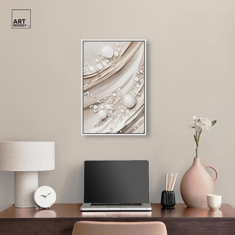 Viscous Veils IV Canvas by Art Remedy