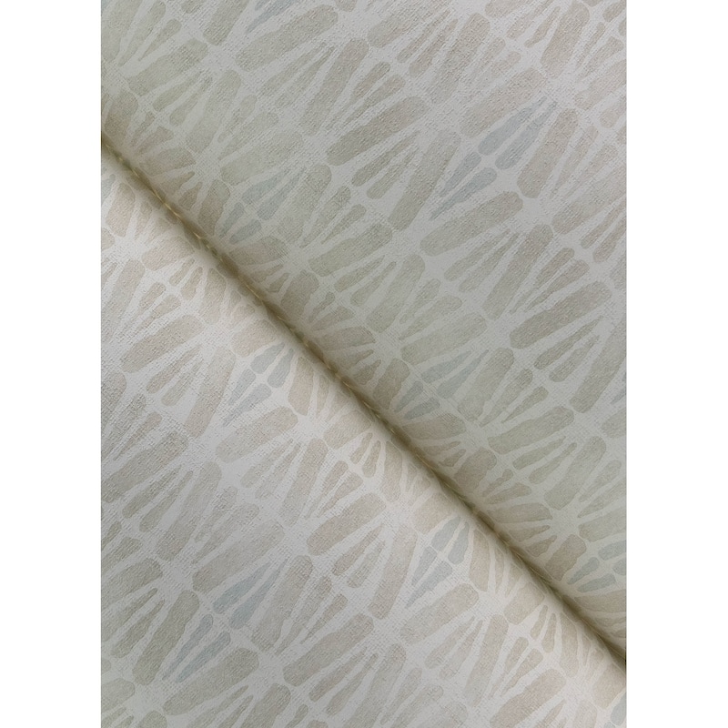 Chesapeake Nabi Beige Geometric Wallpaper