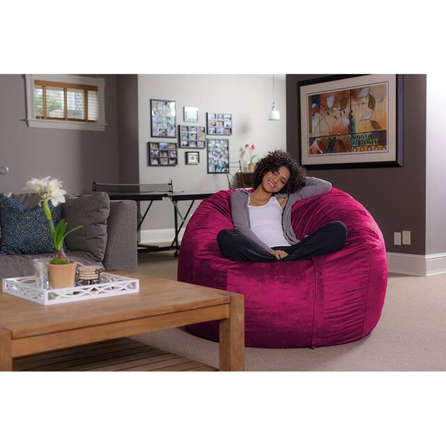 5-foot Bean Bag Chair Large Memory Foam Bean Bag