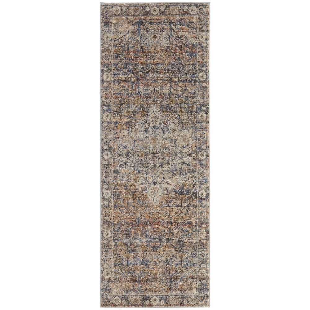 Grand Bazaar Frencess Machine Made Medallion Transitional Area Rug