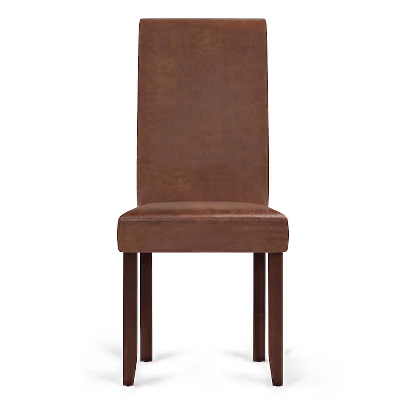 WYNDENHALL Normandy Transitional Parson Dining Chair (Set of 2) - 18.1"w x 18.5" d x 39.4" h