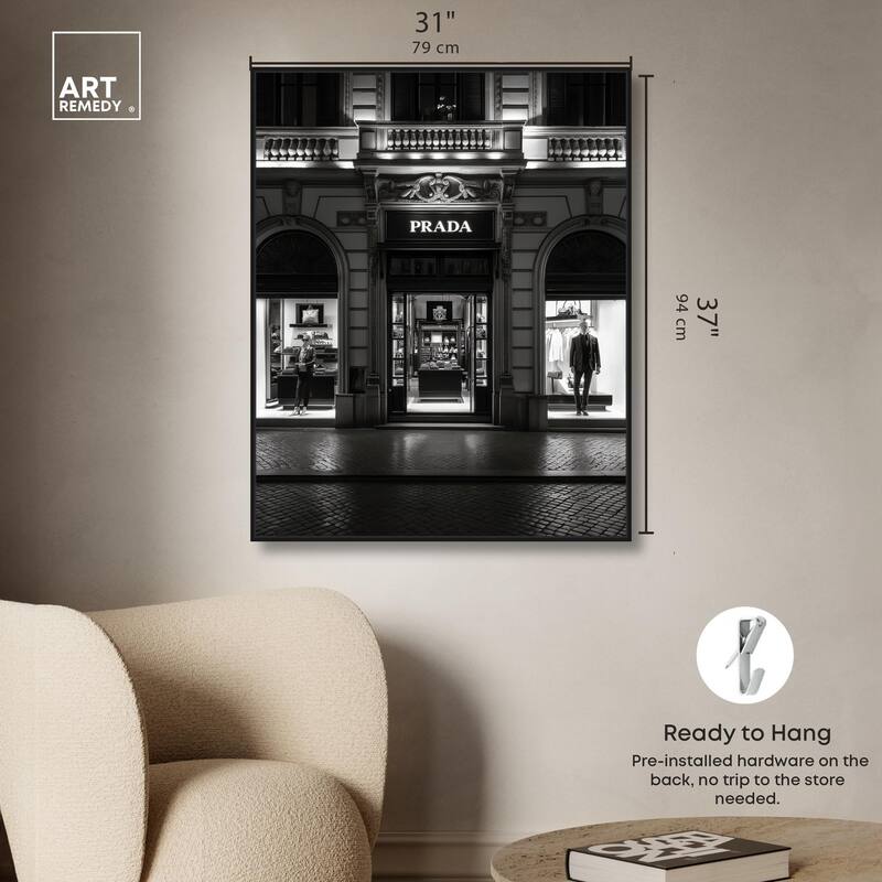 Fashion Presence Canvas by Art Remedy