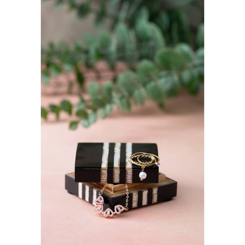 Small Square Storage Box - 2.5" - Black