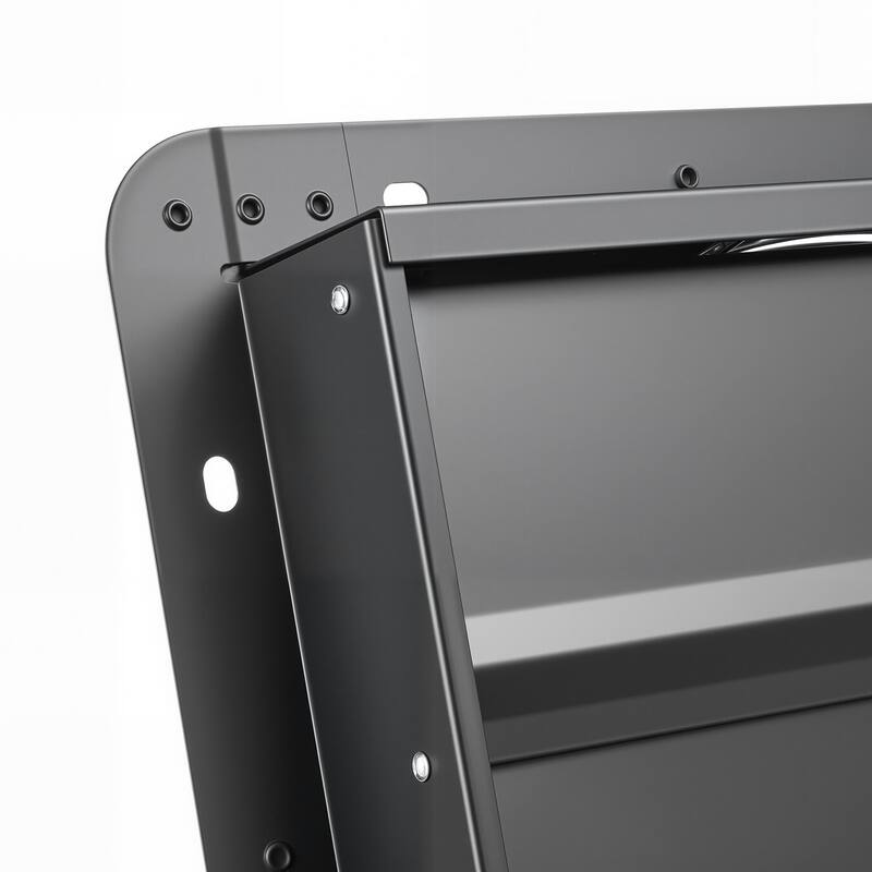 10 inch Shutter Exhaust Fan, Wall Mounted Attic Vent Fan with Variable Speed Controller, 900 CFM, AC Motor, Low Noise for Shed