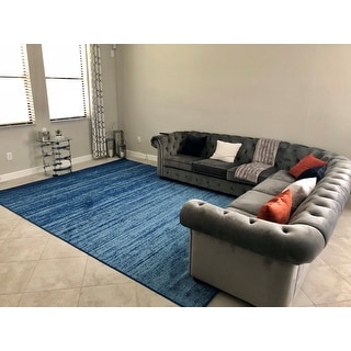 shop safavieh adirondack vintage ombre light blue dark blue rug 9