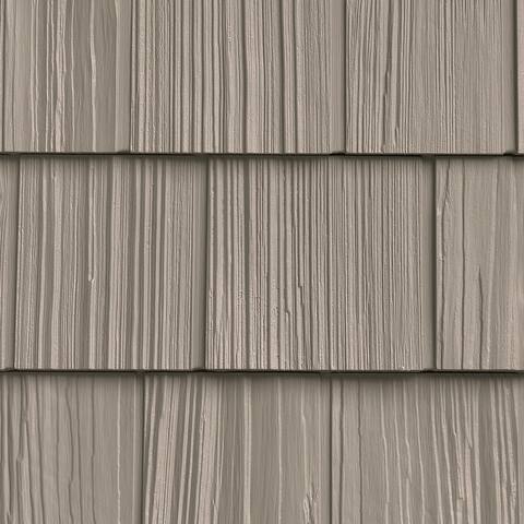 7"W x 60 3/4"L Exposure, Vinyl Split Shakes (34 Panels/Ctn. = 100 Sq. Feet)