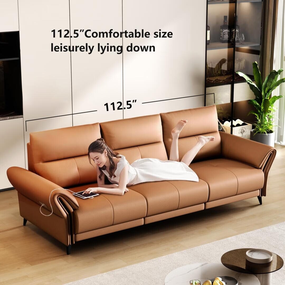 Vegan leather recliner sofa clearance