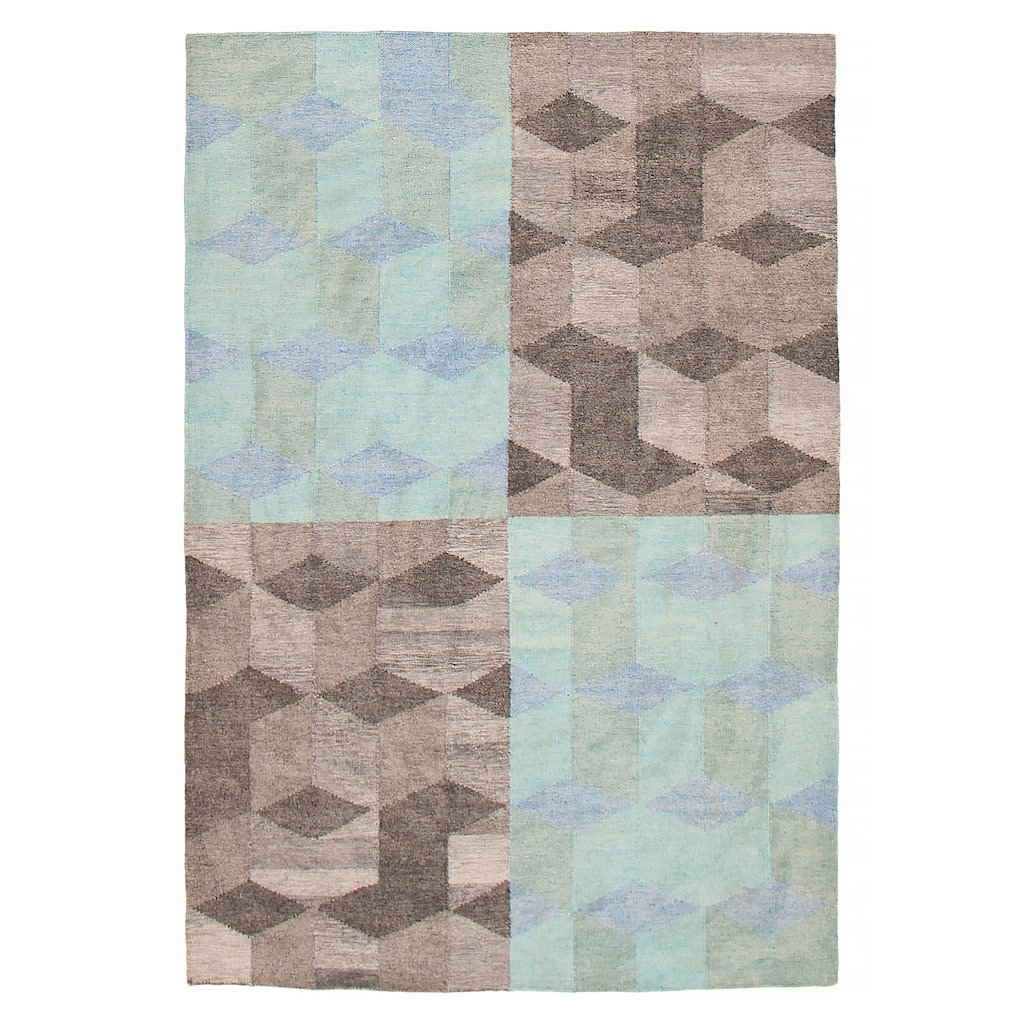 Ankara FW Grey Kilim 5'3" x 7'11" - 5'3 x 7'11