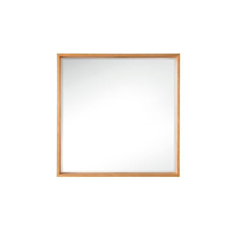 James Martin Vanities Milan 35.4" Square Cube Mirror