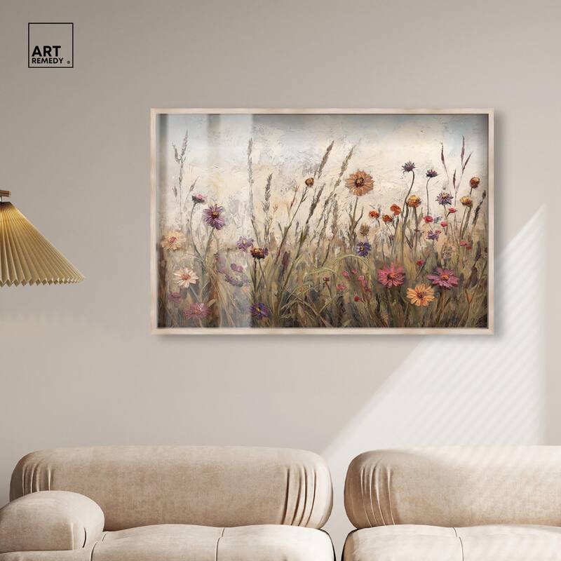 Vintage Blooms II Shadowbox by Art Remedy