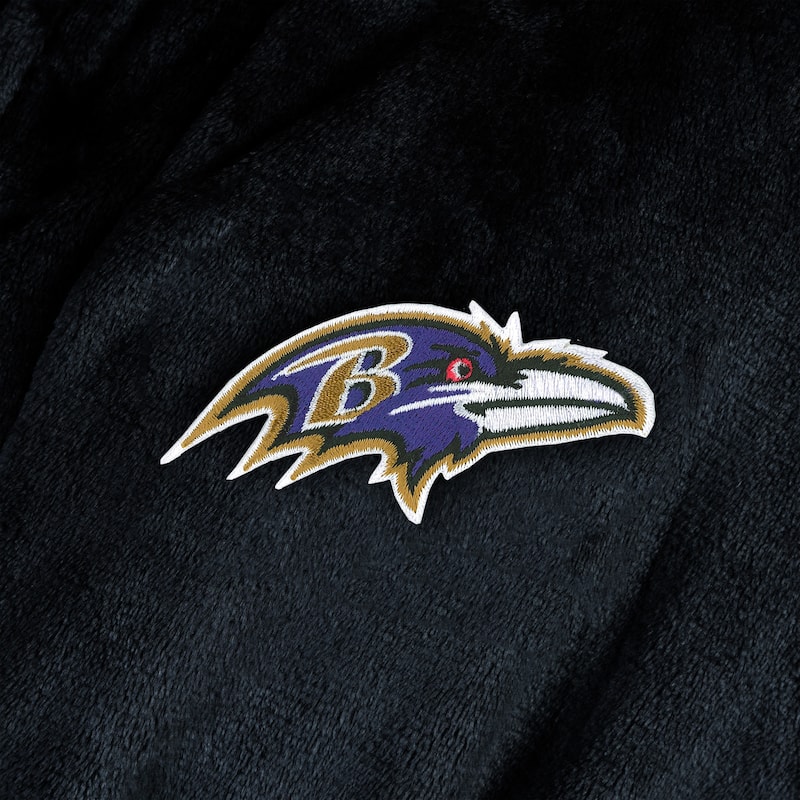 NFL Baltimore Ravens Men's L/XL Silk Touch Robe