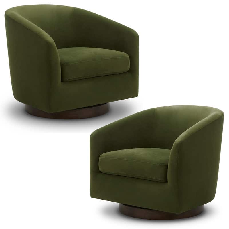 Spruce & Spring Liam Swivel Accent Chair
