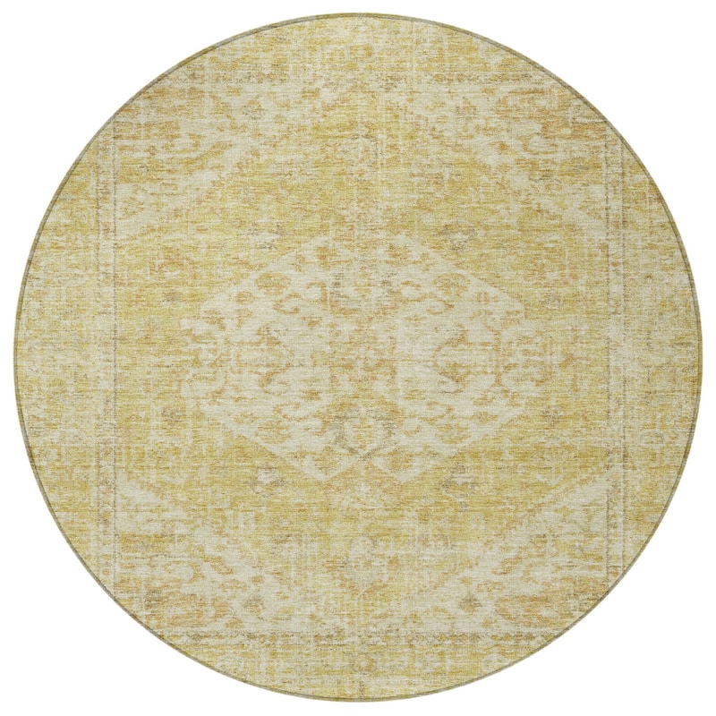 HomeRoots Oriental Traditional Rectangle Outdoor Rug