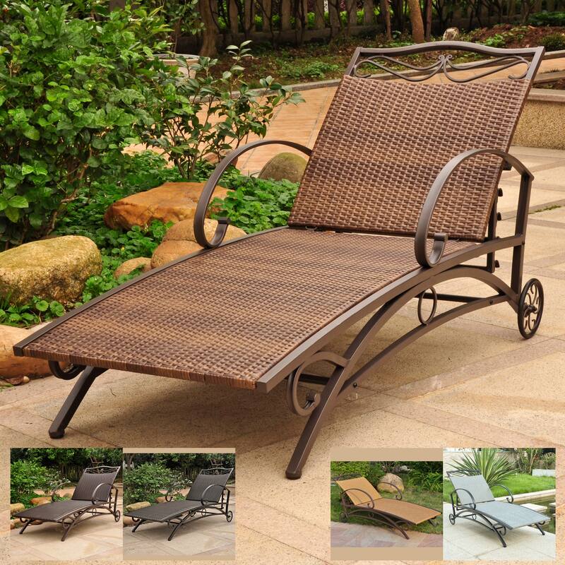Valencia Resin Wicker Multi-Position Chaise