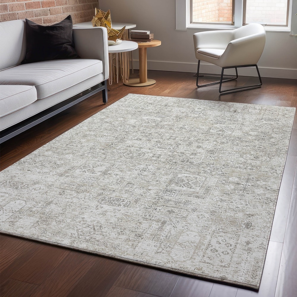 Premium Washable Super Soft Vintage Traditional Mayfield Rug