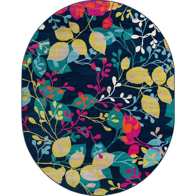 Contemporary Chorisia Collection Area Rug