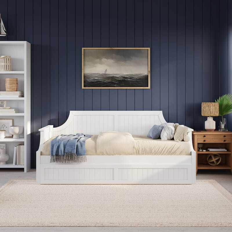 Cambridge Twin Wood Daybed with Twin Size Trundle