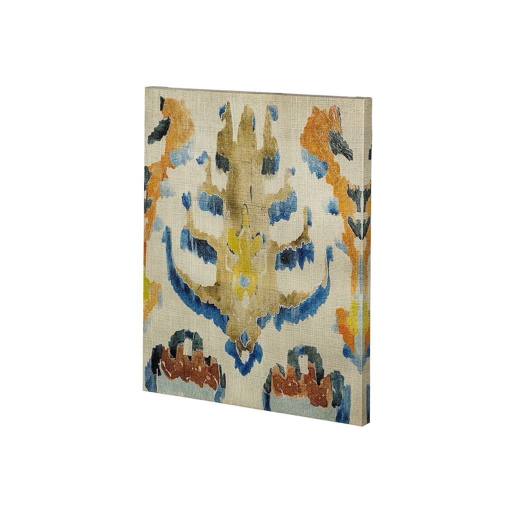Bohemian Ikat IV Canvas Art Print