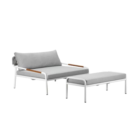 Deay Daybed and Ottoman Set