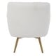 preview thumbnail 7 of 6, Uttermost Oasis White Swivel Chair - 32" H x 29.5" W x 33.5" D
