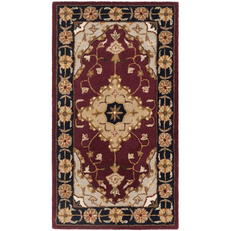 SAFAVIEH Handmade Heritage Kassandra Traditional Oriental Wool Rug