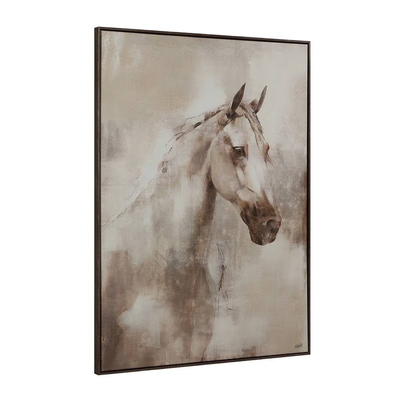 Jaxon 48" H x 36" W Canvas Art, Brown