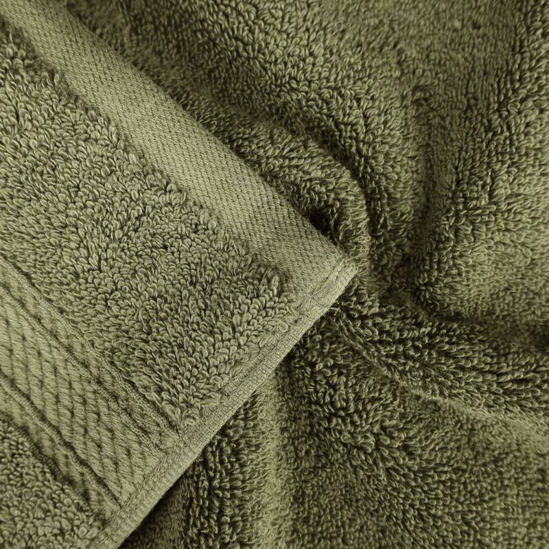 Superior Egyptian Cotton Pile Heavyweight 8-Piece Towel Set