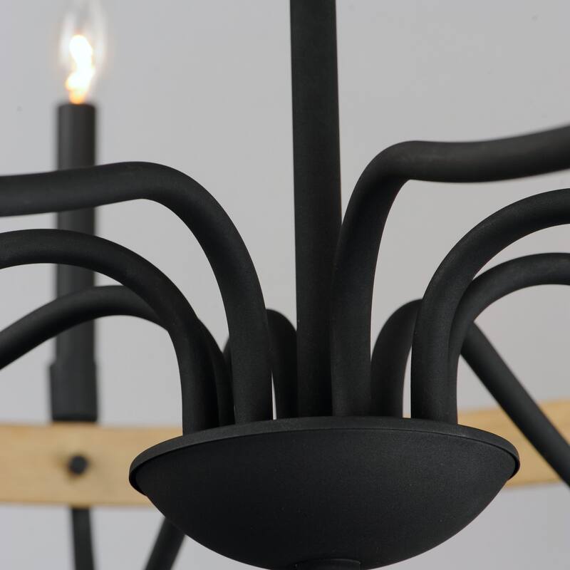 Maxim 14448 Franklin 8 Light 36" Wide Taper Candle Chandelier