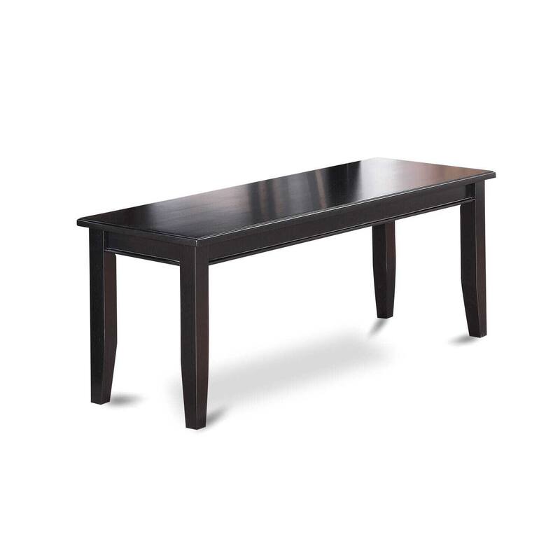 Southwestern Dining Set 6 Piece Table and Chairs - Rectangle Kitchen Table Set, Black