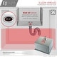 preview thumbnail 25 of 26, STYLISH 22 inch Stainless Steel 16G Workstation Undermount Kitchen Sink - 22" x 19" x 10"