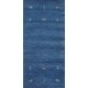 preview thumbnail 1 of 18, Blue Tribal Gabbeh Oriental Area Rug Handmade Wool Carpet - 2'8" x 6'4"