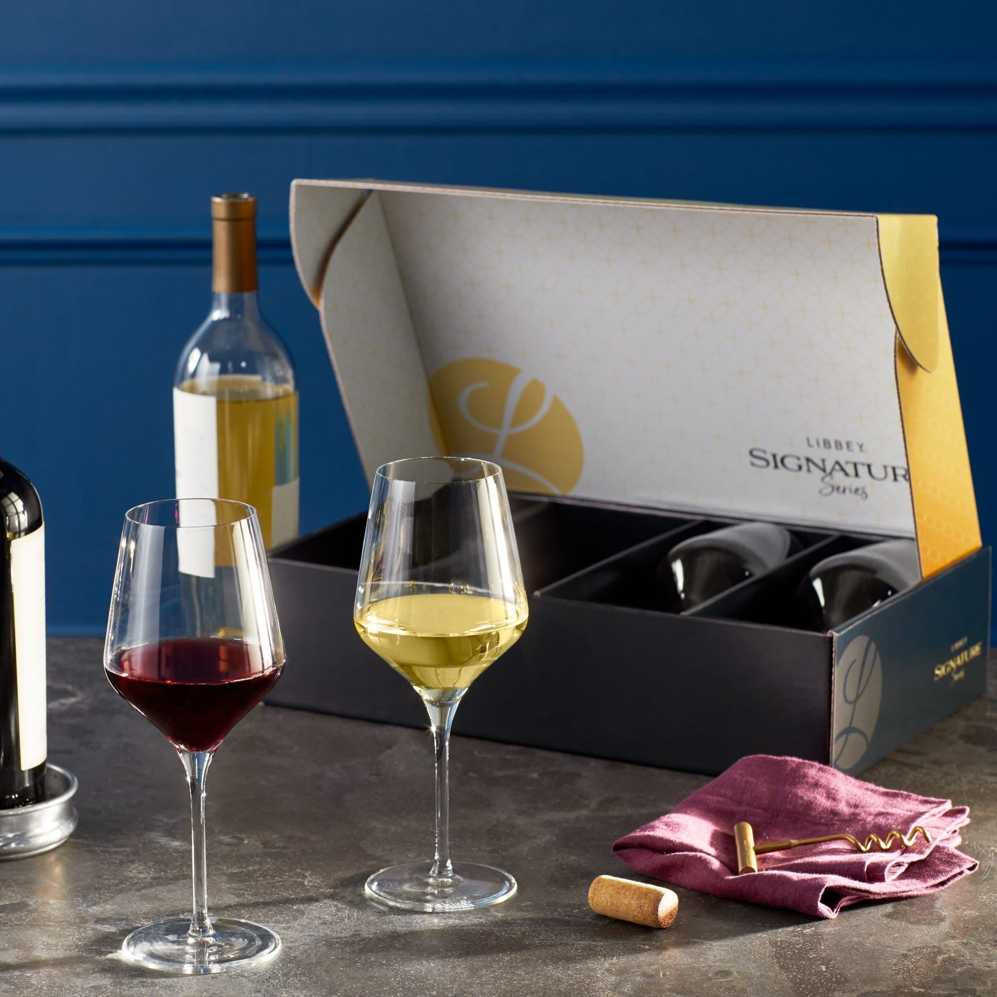 Libbey Signature Greenwich All-Purpose Wine Gift Set of 4, 16-ounce - Set of 4