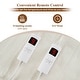 preview thumbnail 34 of 32, Electric Heated Mattress Pad Safe Twin/Full/Queen/King 8 Temperature