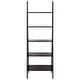 preview thumbnail 27 of 29, Porch & Den Peterson 5-shelf Ladder Bookcase