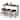 Gymax 4-Piece Bar Table Set w/ Power Outlet Counter-Height Table & 3
