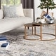 preview thumbnail 7 of 9, Arya Trellis Gray/ Light Blue Area Rug