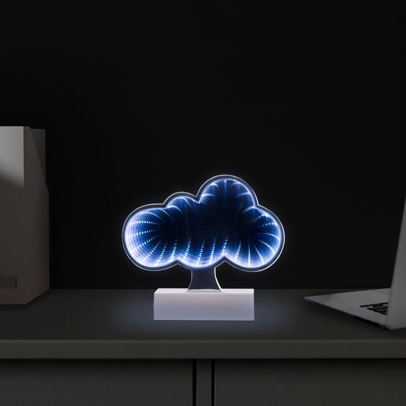 LED Lighted 3D Cloud Tunnel Light - 7.25"