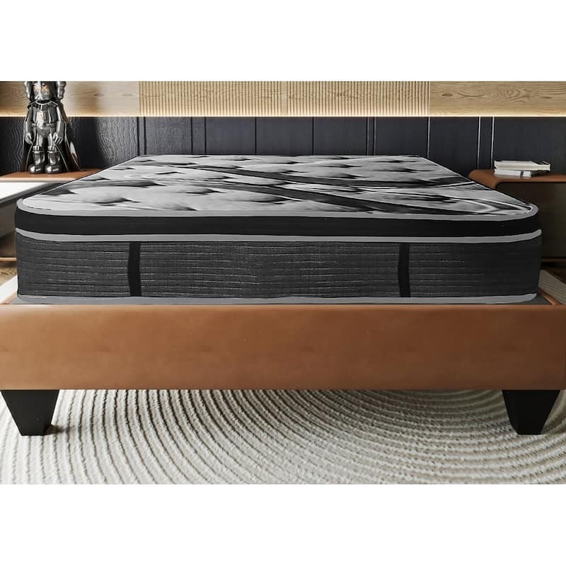 Luxurious 14" Euro Top Plush Memory Foam Mattress